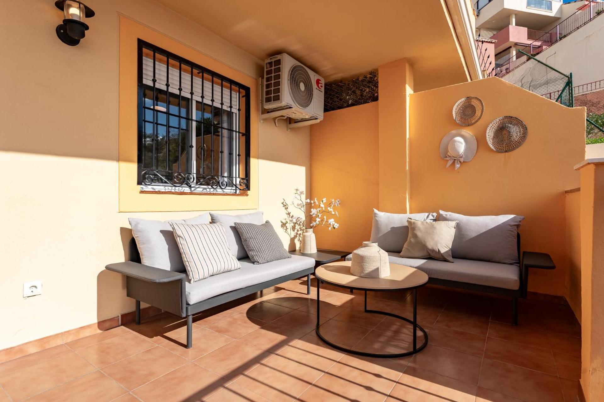 Horizon Del Mar, 2Bd Terrace, Sea View & Pool & Parking Apartment เบนัลมาเดนา ภายนอก รูปภาพ